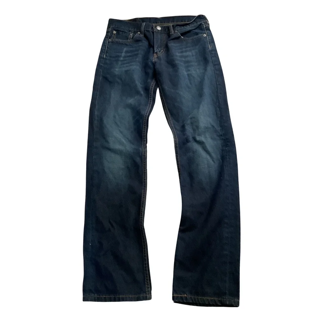 Levis 511 Slim Fit Jeans Mens 30x32 Dark Wash Indigo Denim Pants 04511-1786